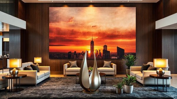 10 idées pour dynamiser l'ambiance de votre hôtel avec des œuvres d'art à louer