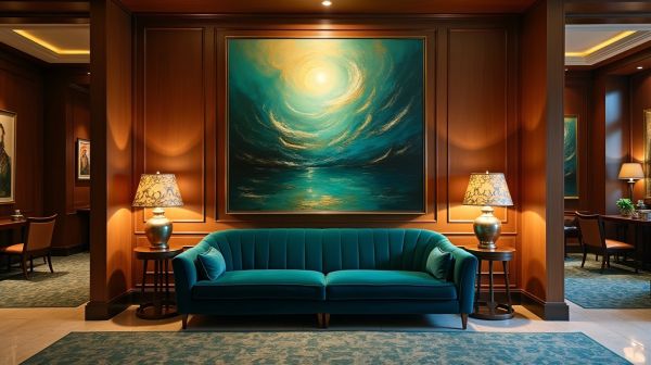 Créer une ambiance unique dans votre hôtel avec le leasing d'art